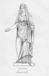 Giunone Junon verschleiert, ca. 1850
