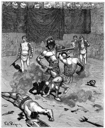 Gladiatorenkampf, 1882-1884