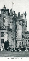 Schloss Glamis, um 1937