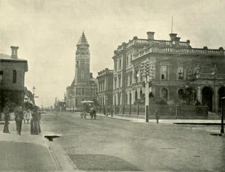 Regierungsbüros, Launceston, 1901