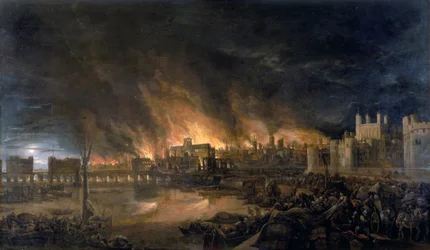 Großes Feuer von London