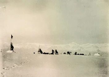 Grisi-Depot, Breitengrad 82° 45 Süd, ca. 1908, 1909