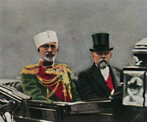 Großfürst Nikolai Nikolajewitsch und Poincaré, 1934