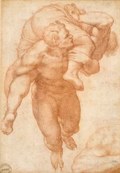 Gruppe aus dem Jüngsten Gericht, 1536-1541