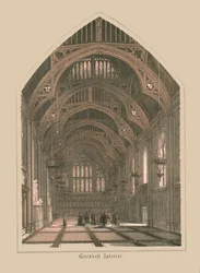 Innenansicht der Guild Hall, 1886