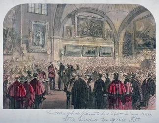 Guildhall-Ratssaal, City of London, 1861