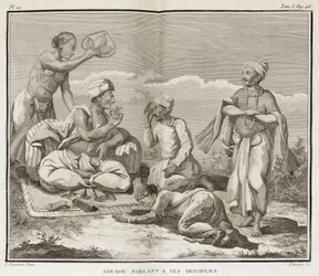 Guru und seine Schüler, Indien