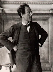 Gustav Mahler, österreichischer Komponist und Dirigent, 1900er
