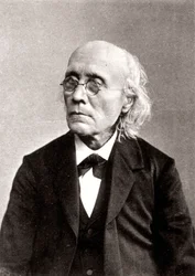 Gustav Theodor Fechner, deutscher Experimentalpsychologe, ca. 1883-1884