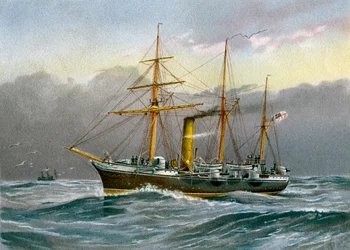 HMS Nymphe, Sloop der Royal Navy, ca. 1890-ca. 1893