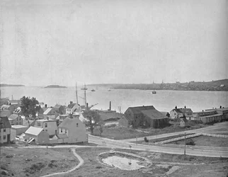 Halifax Hafen, Nova Scotia, nahe Dartmouth, um 1897
