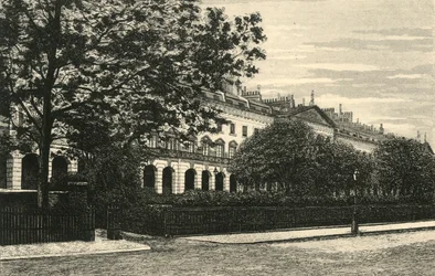 Hanover Terrace, Regents Park, um 1876