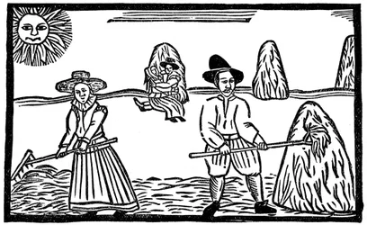 Heuernte, frühes 17. Jahrhundert, 1910