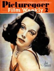 Hedy Lamarr 1914-2000, in Österreich geborene amerikanische Schauspielerin, 1940