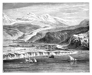 Höhen der Alma, Krim, Ukraine, ca. 1888