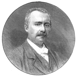 Heinrich Schliemann, deutscher Archäologe, 1891