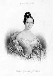 Helene Louise Elizabeth, Herzogin von Orleans, 1843