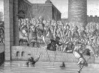 Heinrich IV. von Frankreich zieht in Paris ein, 22. März 1594