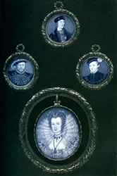 Heinrich VII., Heinrich VIII., Eduard VI., Elisabeth I., 16. Jahrhundert, 1896