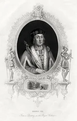 Heinrich VII., erster Tudor-König von England, 1860
