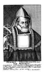 Hermes der Ägypter, Alchemist, 17. Jahrhundert