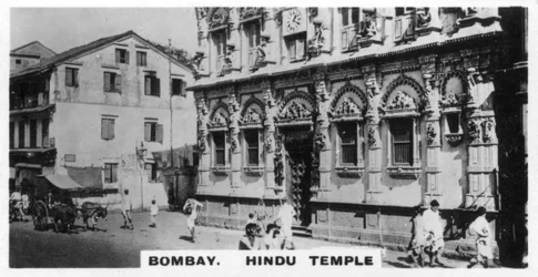 Hindu-Tempel, Bombay, Indien, ca. 1925