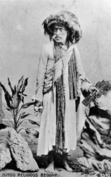 Hinduistischer religiöser Bettler, Indien