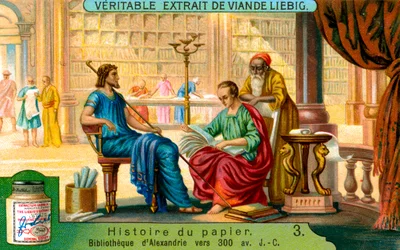 Geschichte des Papiers: 3, ca. 1900