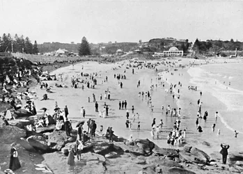 Ferienzeit, Coogee Bay, ca. 1900