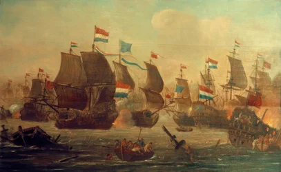 Holländisch-englische Seeschlacht