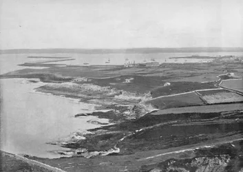 Holyhead - Der Wellenbrecher, 1895