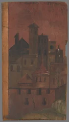 Brennende Stadt