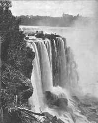 Horseshoe Falls, Niagara, Nordamerika, ca. 1900