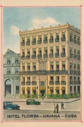 Hotel Florida - Havanna - Kuba, ca. 1910
