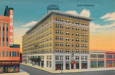 Hotel Richmond, Augusta, Georgia, 1943