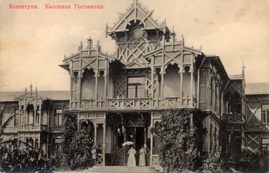 Hotel, Jessenuki, Russland, 1900er Jahre