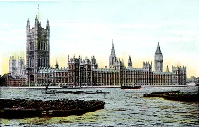 Houses of Parliament, London, 20. Jahrhundert