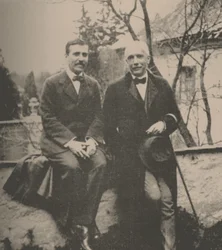 Hugo von Hofmannsthal 1874-1929 und Richard Strauss 1864-1949, 1912