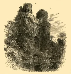 Hurstmonceaux Schloss, 1898