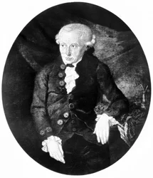 Immanuel Kant, deutscher Philosoph, Ende des 18. Jahrhunderts