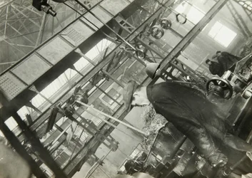 In einer Maschinenbaufabrik, UdSSR, 1930er Jahre