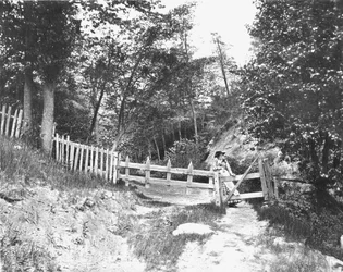 In den Berkshire Hills, Massachusetts, USA, ca. 1900