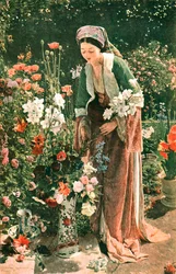 Im Garten des Beys, 1865, ca. 1902
