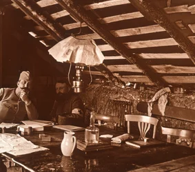 In den Schützengräben, ca. 1914-1918