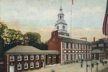 Independence Hall, Philadelphia, Pennsylvania, USA, um 1910
