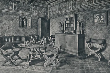 Innenansicht, Palazzo Davanzati, 1928