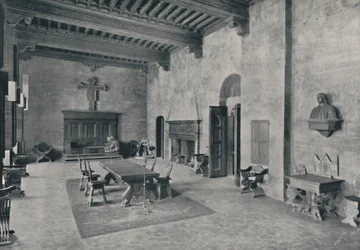 Innenansicht des Palazzo Davanzati, 1928