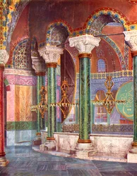Innenraum der Kirche S. Sophia, Istanbul, Türkei, 1933-1934