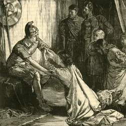 Interview zwischen Coriolanus und seiner Frau und Mutter, 1890