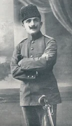 Ismail Enver Pascha Enver Pascha 1881-1922, osmanischer Offizier, ca. 1914